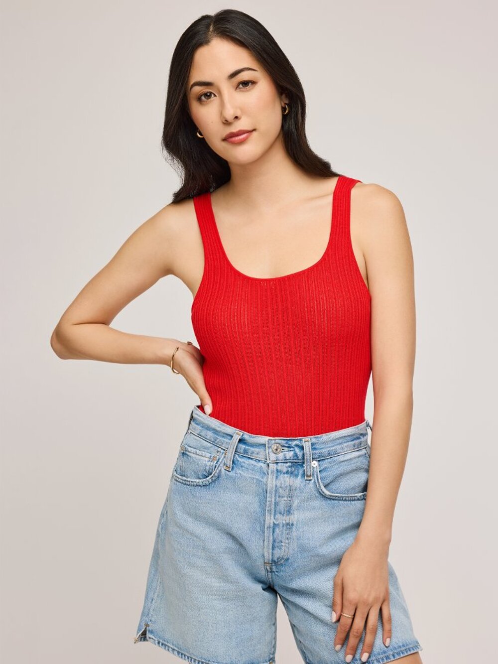 Gala Top- Red